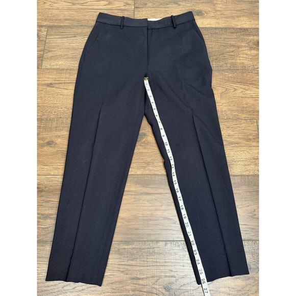 M.M Lafleur Women’s The Mejia Pants Washable Wool Twill Dark Navy Blue Sz 2 - Picture 7 of 7